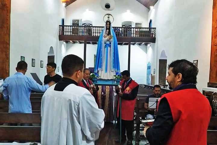 A Diocese de Anápolis, que istra as igrejas de Pirenópolis, informou ao portal G1 que a imagem da santa estará à disposição do Iphan para as necessárias averiguações técnicas. 
