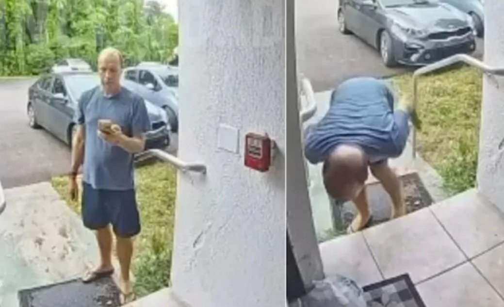 Pra quem não viu: Entregador reclama de gorjeta e cospe na comida do cliente