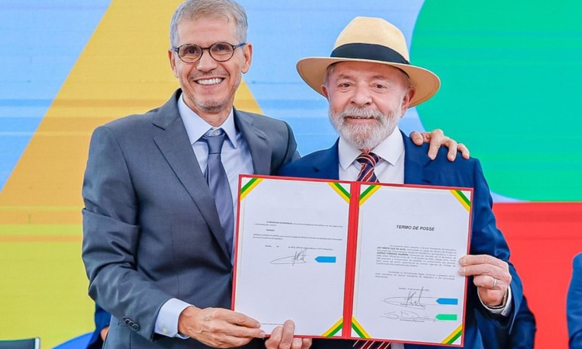 O publicitário Sidônio Palmeira tomou posse, em 14 de janeiro, como novo ministro da Secretaria de Comunicação Social da Presidência - (crédito: Ricardo Stuckert/PR) O publicitário Sidônio Palmeira tomou posse, em 14 de janeiro, como novo ministro da Secretaria de Comunicação Social da Presidência - (crédito: Ricardo Stuckert/PR)