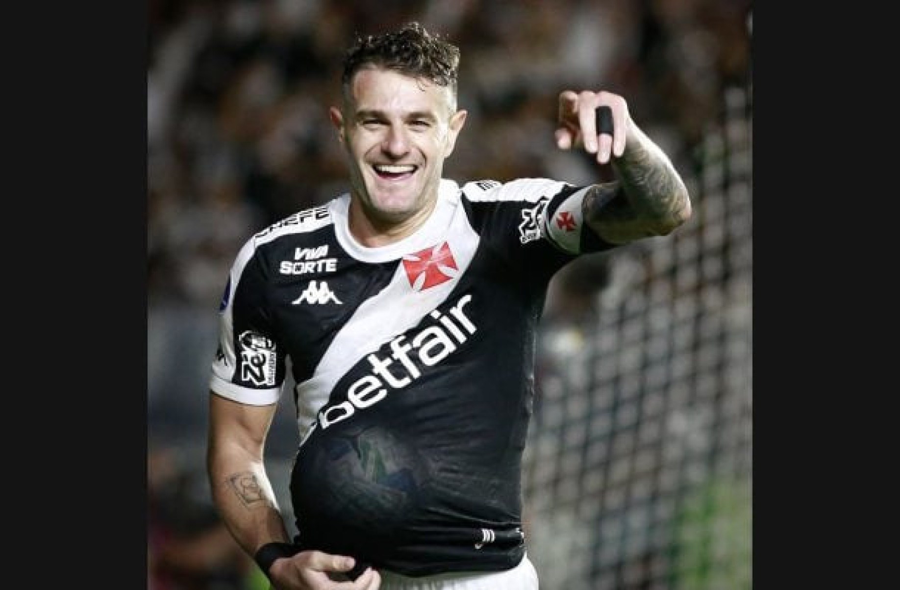 Vegetti tem início de temporada superior a 2024 no Vasco
