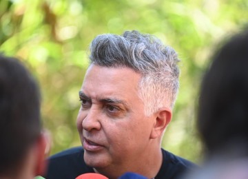 
Damião apressou-se em nomear Natália Araújo a nova titular da Secretaria Municipal de Educação, um cargo estratégico -  (crédito: Leandro Couri/EM/D.A. Press)