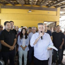 Damião se reúne com moradores e traça plano para obra no Belvedere - Adão de Souza