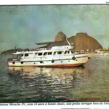 Naufrágio do Bateau Mouche chocou no réveillon 1988/89 - Reprodução do jornais e revistas