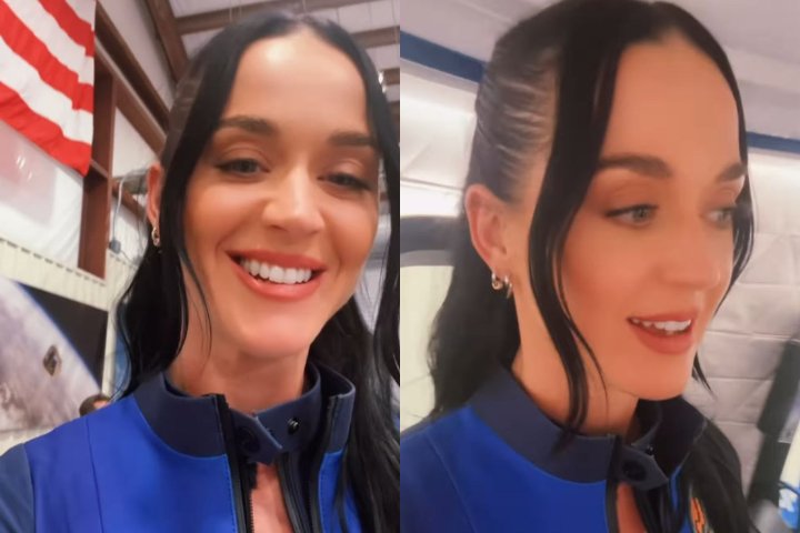 "Nós passamos por algumas simulações em outra cápsula, e testamos o barulho e o que esperar e essas coisas. E eles revelaram o nome da cápsula e é Tortoise [...] Minha mãe me dá dois apelidos: Feather e Tortoise", contou a cantora.