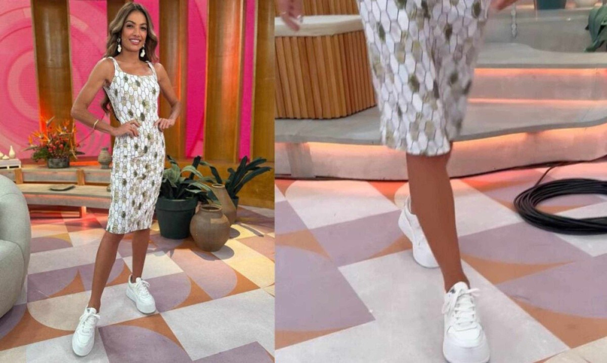 EXCLUSIVO: Lesionada, Patricia Poeta fala sobre seu novo amor -  (crédito: Tupi - Pablo Oliveira)