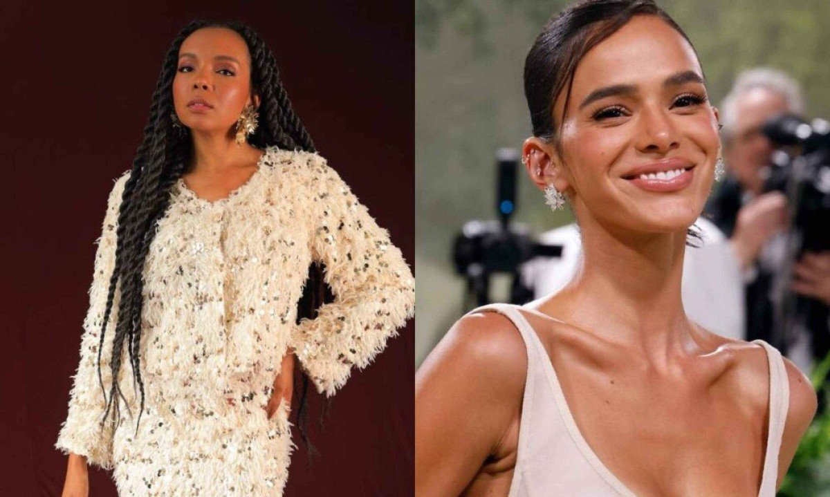 Thelminha dá unfollow em Bruna Marquezine e web especula treta -  (crédito: Tupi - Pablo Oliveira)