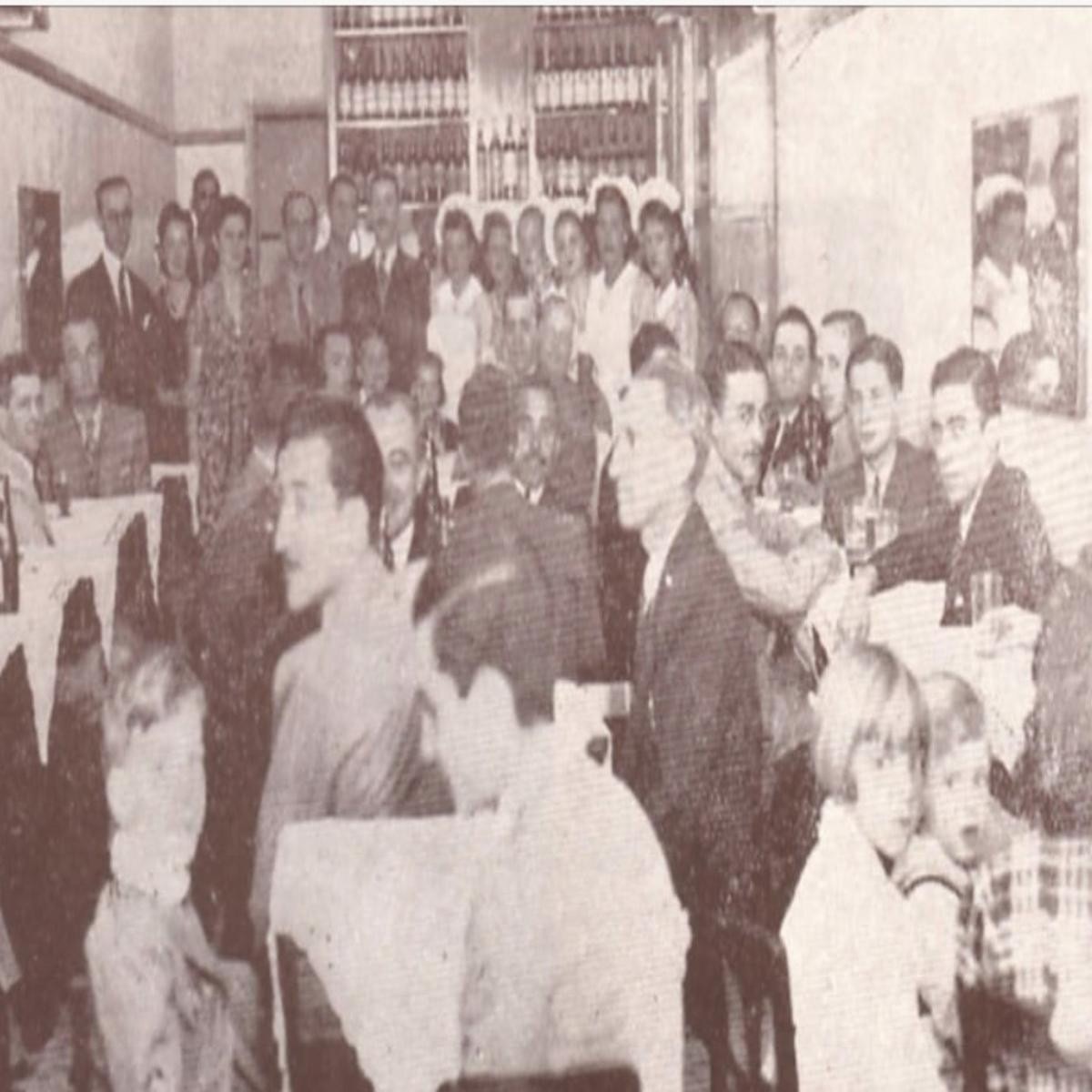  Foto da inauguracao do Cafe Nice, em 1939.-Café Nice/Divulgação