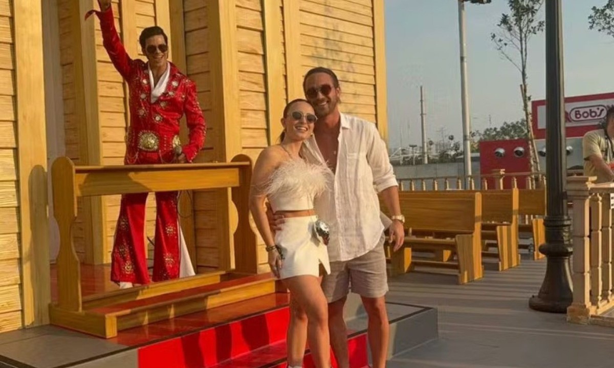 Marido de Larissa Manoela celebra sua volta à TV Globo -  (crédito: Tupi - Pablo Oliveira)