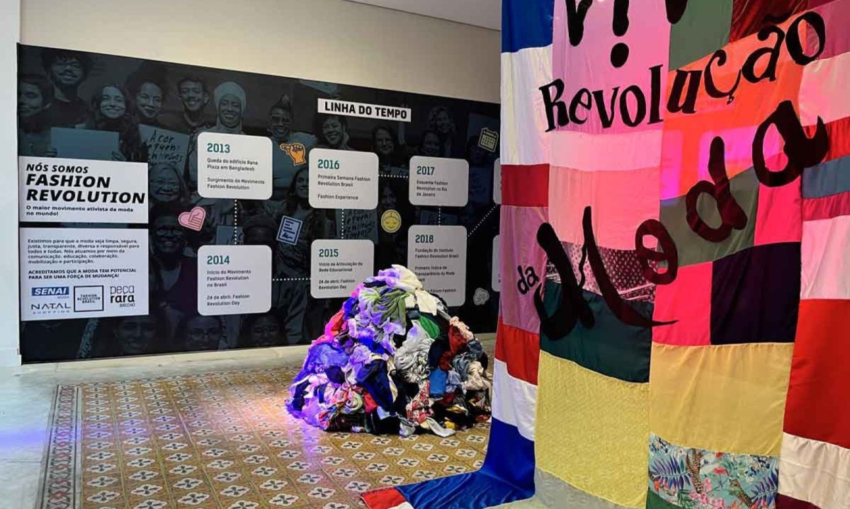 A maior campanha de moda ativista do mundo terá ações em Belo Horizonte - (crédito: Divulgação) A maior campanha de moda ativista do mundo terá ações em Belo Horizonte - (crédito: Divulgação)