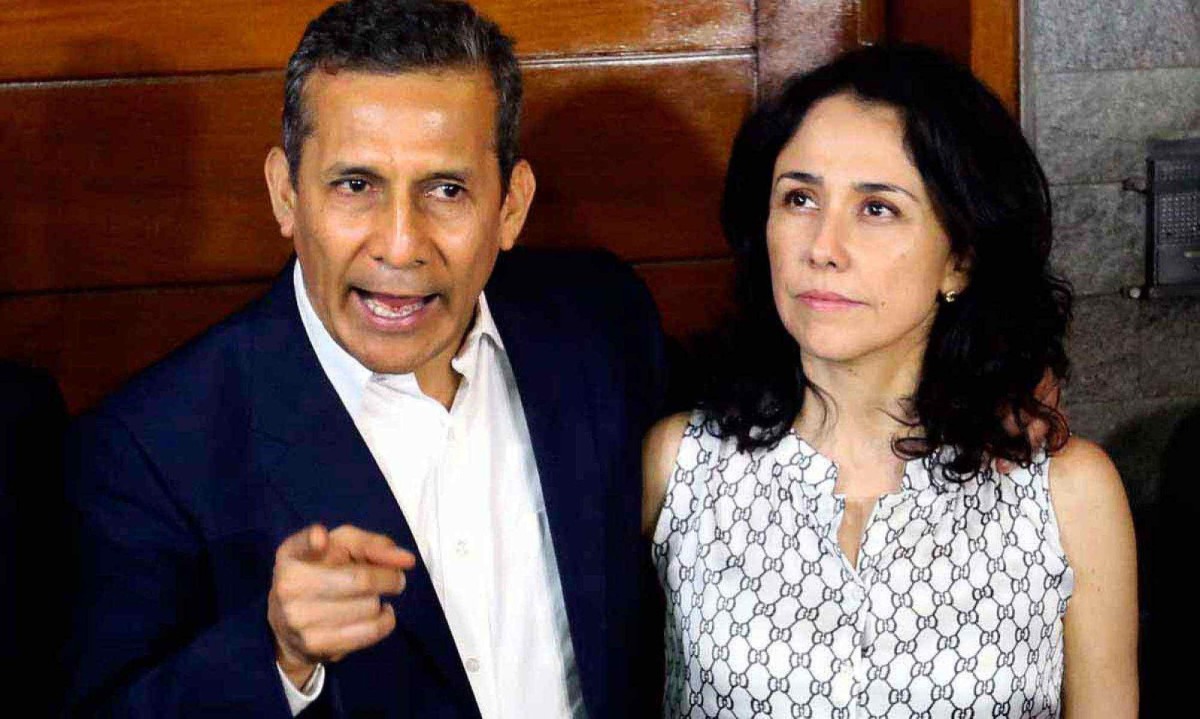 Humala e Nadine foram condenados por corrupção em licitações - (crédito: LULA GONZALES/AFP) Humala e Nadine foram condenados por corrupção em licitações - (crédito: LULA GONZALES/AFP)