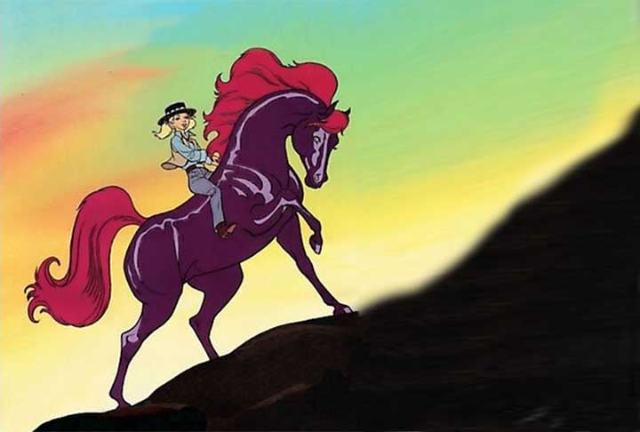 “Cavalo de Fogo” (1986): No Brasil, o desenho "Cavalo de Fogo" conquistou enorme popularidade, tendo sido exibido por quase 20 anos na TV aberta!