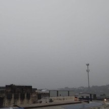 Temporal cai sobre Belo Horizonte nesta manhã de quarta-feira (16/4) - Melissa Souza/EM/DA. Press