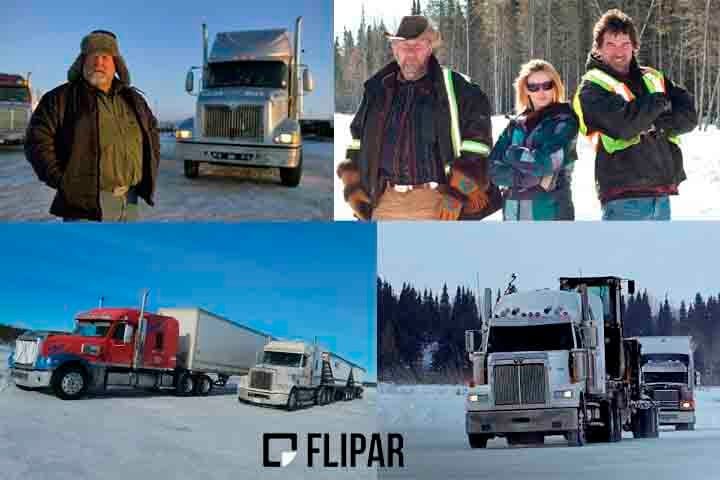  Ice Road Trucker - São motoristas que pilotam em estradas construídas sobre rios e lagos congelados. Eles são, portanto, fundamentais para transportar suprimentos para áreas remotas no inverno. Em virtude das condições climáticas, o Brasil não tem esse tipo de formação.