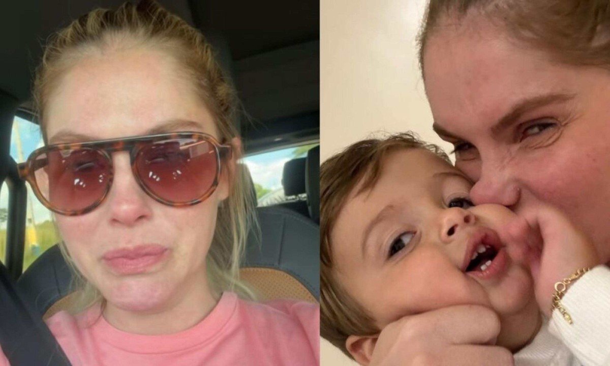 Bárbara Evans relata susto com picada de escorpião no filho Antônio -  (crédito: Tupi - Pablo Oliveira)