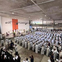 Missa da Unidade, na Catedral Cristo Rei, em BH, reúne 4 mil pessoas - Edésio Ferreira/EM/D.A PRESS