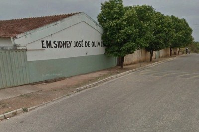 caso chegou ao conhecimento da prefeitura após uma denúncia feita por uma assistente educacional da escola à Secretaria Municipal de Educação  -  (crédito: Google Street View/Reprodução)