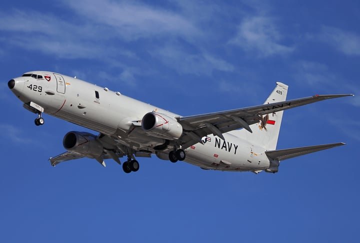  P-8A Poseidon – US$ 256,5 milhões - Tem sensor de hidrocarbonetos, que detecta vapores de combustível de submarinos e navios com motores a diesel. Além dos EUA, é usado na Índia, Austrália e Reino Unido. 