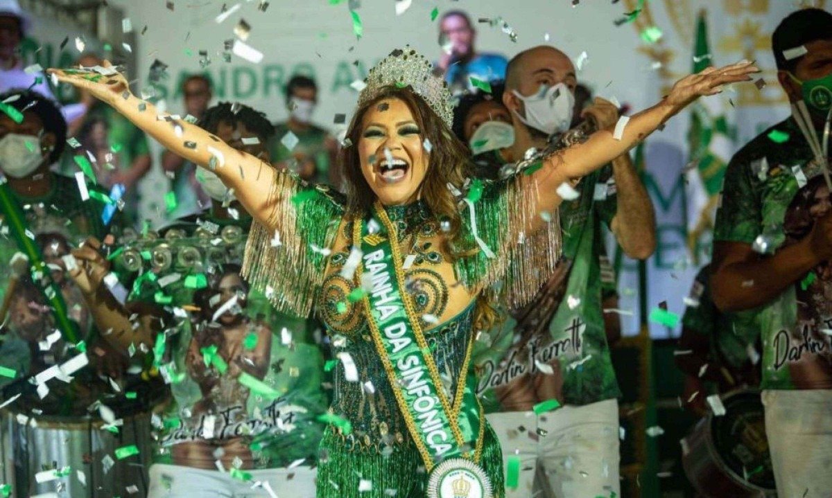 Após mãe de Lexa se afastar do carnaval, presidente da escola se manifesta - (crédito: Tupi - Pablo Oliveira)