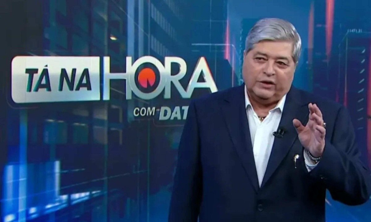AusÃªncia de Datena gera crise na programaÃ§Ã£o do SBT -  (crédito: Tupi - Pablo Oliveira)