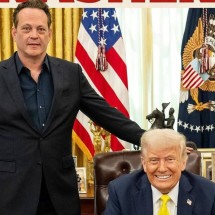 Vince Vaughn, ator de 'Penetras Bons de Bico', se encontra com Trump na Casa Branca