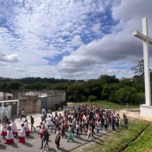 Sexta-feira da Paixão começa com as vias-sacras em BH e no interior - Edésio Ferreira/EM/D.A Press