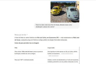 ChatGPT indica onde e quando foto foi tirada e preocupa especialistas em privacidade
