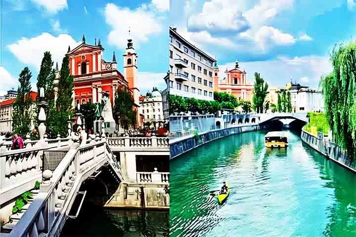 A língua oficial do país é o esloveno e sua capital é Liubliana, que tem pouco mais de 280 mil habitantes.
