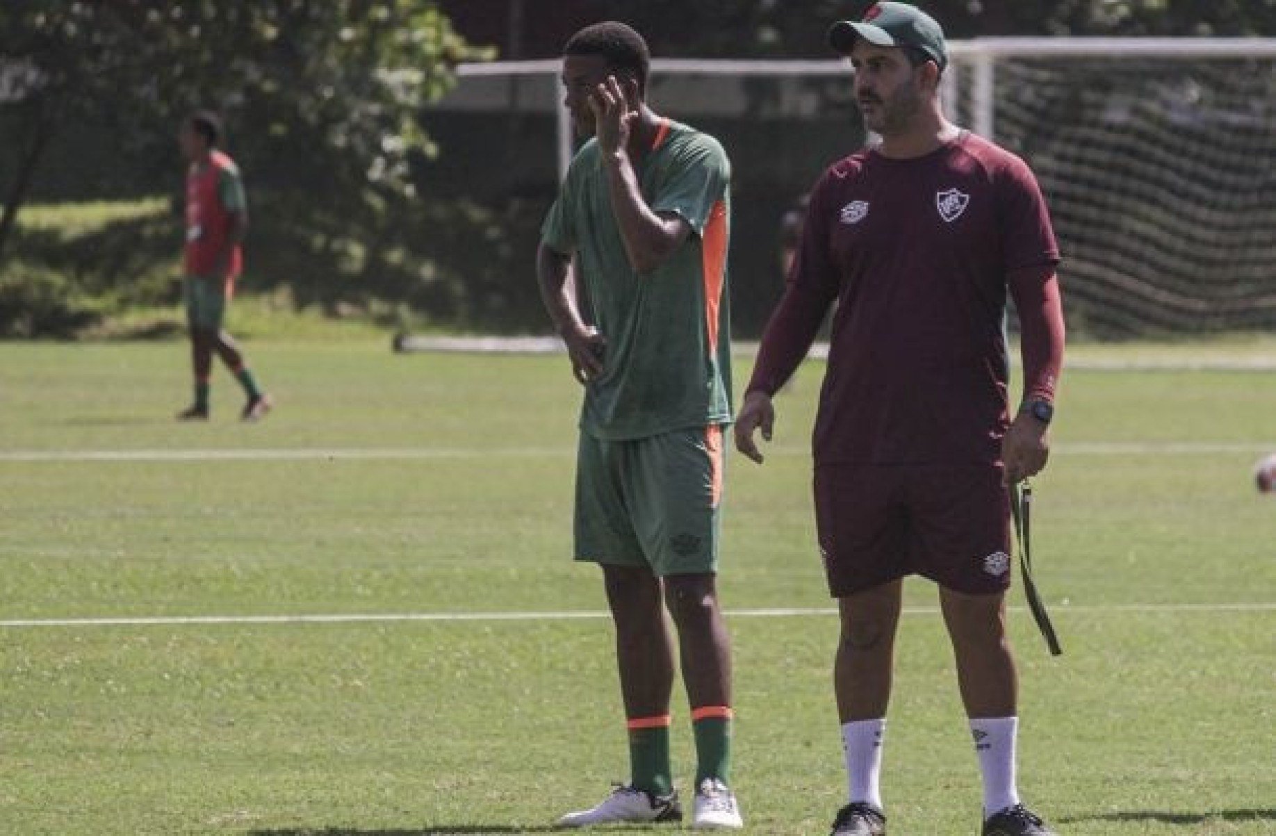 Técnico sub-20 do Fluminense fala sobre primeira vitória no comando do time no Brasileirão