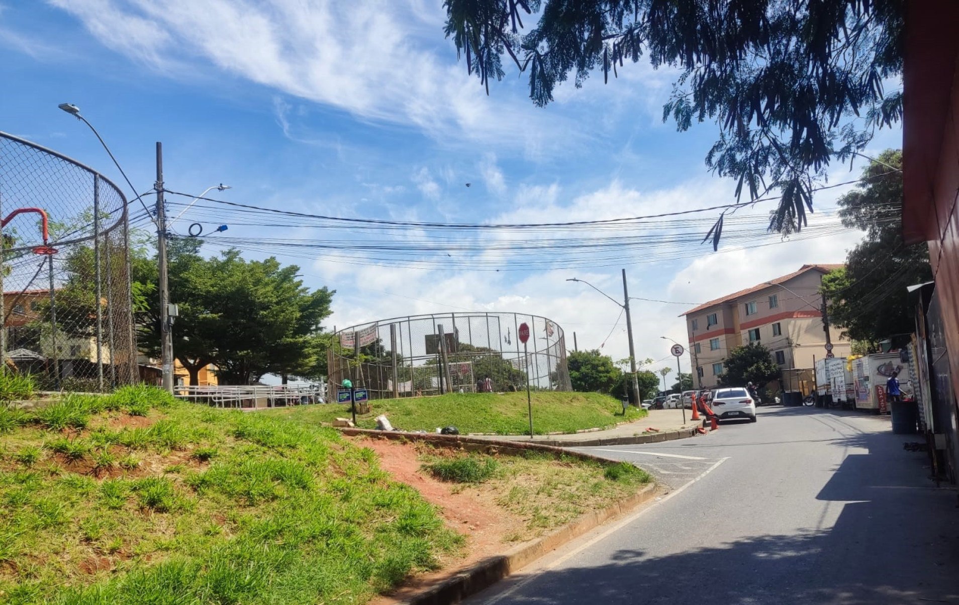 Praça do Cardoso, no Aglomerado da Serra, em Belo Horizonte -  (crédito: Arquivo pessoal)