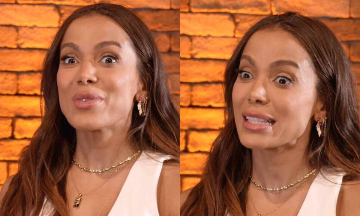 Anitta abre o coração e revela pedido de perdão a Ivete Sangalo -  (crédito: Tupi - Pablo Oliveira)