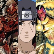 Itachi contra vilões da DC. Quem vence? - Montagem Flipar