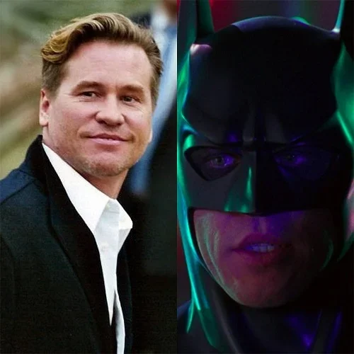 Val Kilmer (1995): Assumiu o papel em "Batman Forever" (1995), dirigido por Joel Schumacher. Seu desempenho foi até bem recebido na época, mas ele não retornou para futuros filmes da franquia.