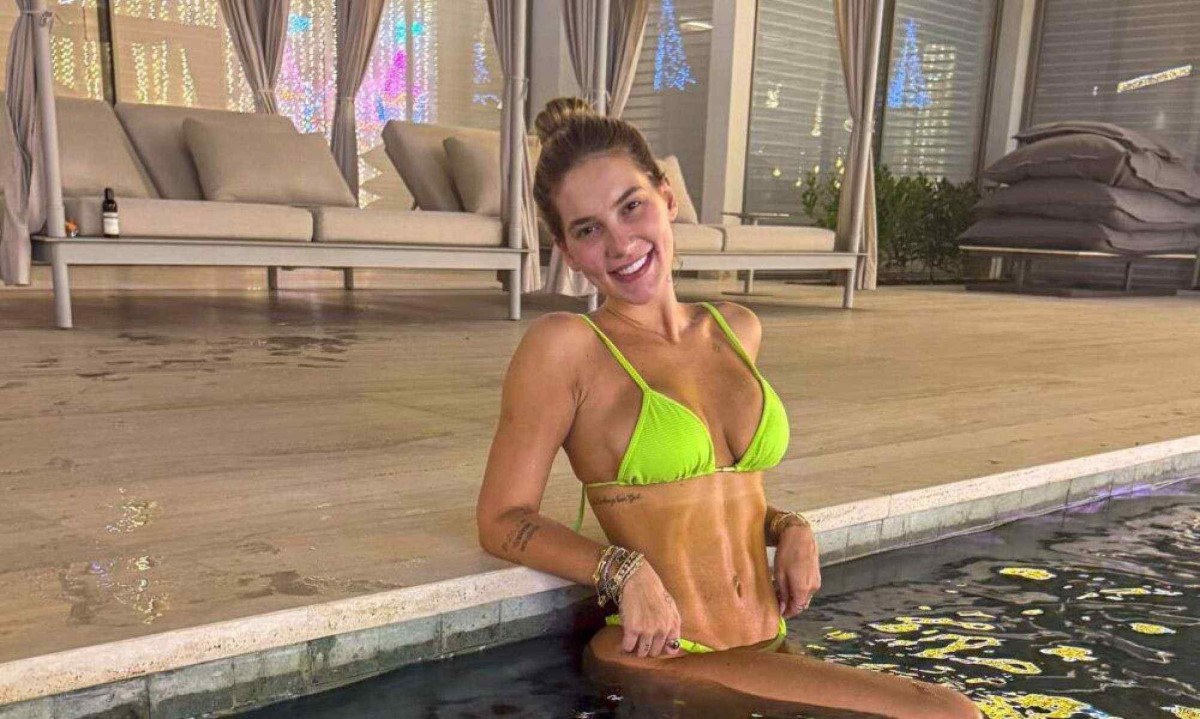 VÍDEO: Hematoma roxo em Virginia Fonseca chama atenção; veja! -  (crédito: Tupi - Pablo Oliveira)