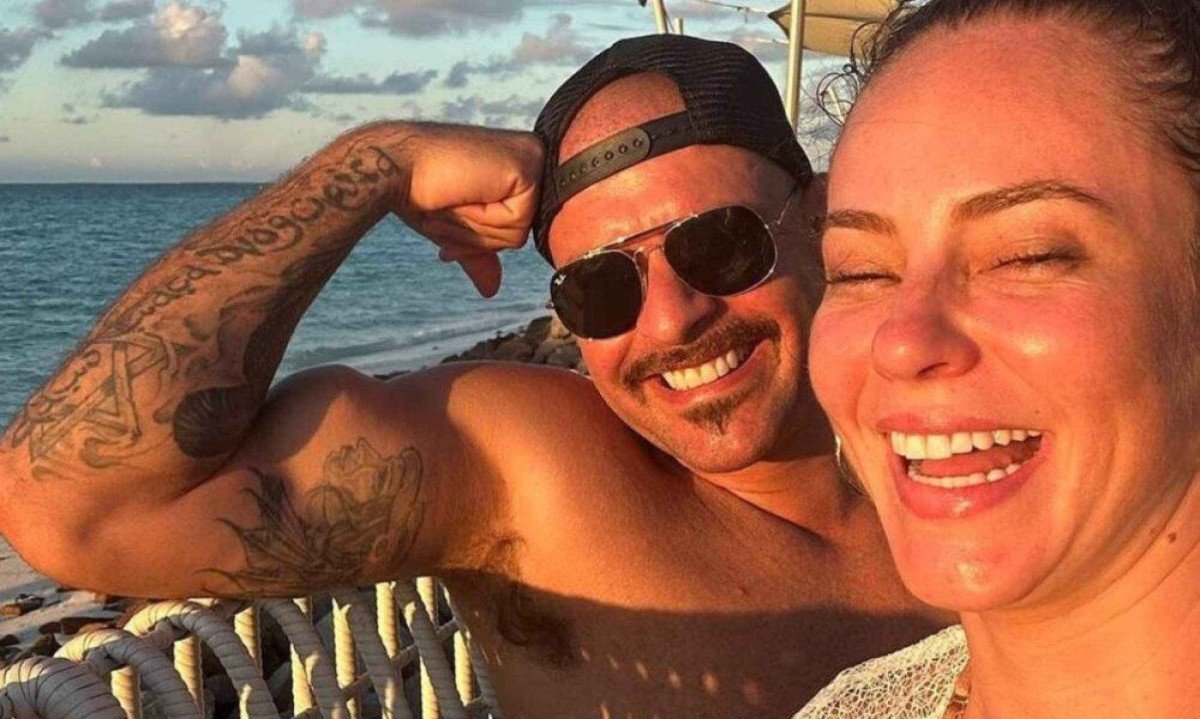 Diogo Nogueira descarta relacionamento aberto e declara amor por Paolla Oliveira -  (crédito: Tupi - Pablo Oliveira)