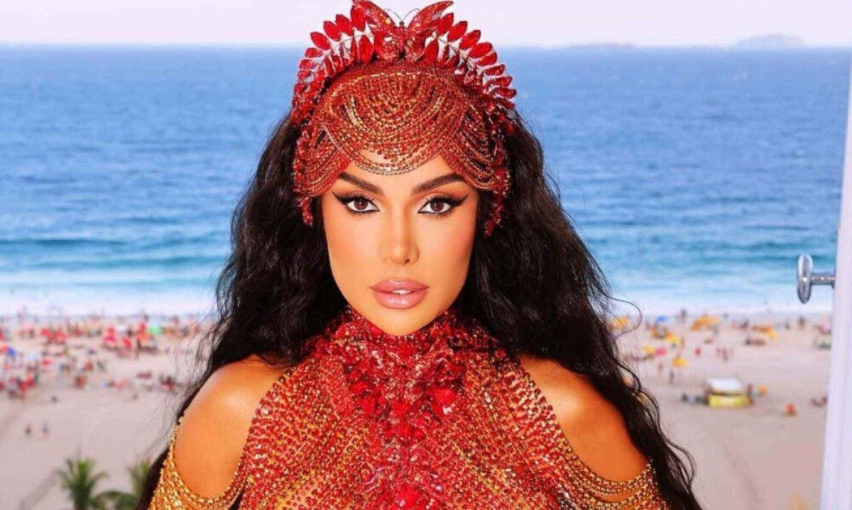 Após investir R$3 milhões no carnaval, Musa do Salgueiro revela rituais espirituais para entrar na Sapucaí -  (crédito: Tupi - Pablo Oliveira)