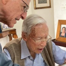 Morre, aos 100 anos, o jornalista, escritor e poeta Wilson Figueiredo - Rog&eacute;rio Faria Tavares/Instagram/Reprodu&ccedil;&atilde;o