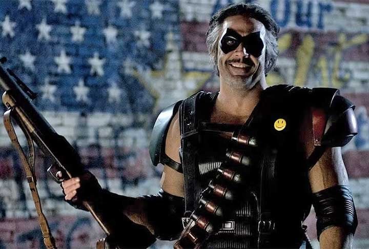 Em 2007, Morgan foi escalado para o filme de super-heróis "Watchmen", baseado na famosa graphic novel de Alan Moore. Ele interpreta o Comediante, um anti-herói complexo e violento.