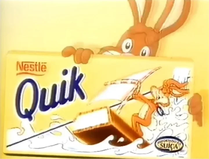 Quik, da Nestlé: Outro da galeria dos "obscuros" que pouca gente conhecia foi o chocolate Quik, comercializado na década de 1990. Por conta das poucas vendas, ele acabou saindo do mercado.
