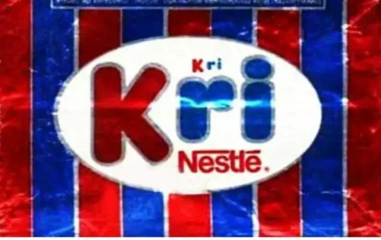 Kri, da Nestlé: Em 1971, a Nestlé lançou esse chocolate, que fazia barulho ao ser mastigado por causa da consistência. O produto já era conhecido em outros países como "Crunch" e a empresa resolveu unificar a marca no Brasil em 1992, marcando o fim do saudoso Kri.