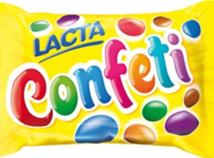 Confeti, da Lacta: A própria Lacta confirmou que a linha "Confeti" foi descontinuada em 2016, depois de exatos 20 anos no mercado.