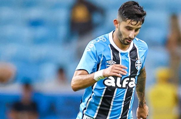 VILLASANTI - O jogo correto na defesa e com correção nos passes curtos.  A sua eficácia caiu um pouco na reta final e foi substituído por Camilo aos 33 do segundo tempo.  NOTA 6,5. Foto: Lucas Uebel/Grêmio