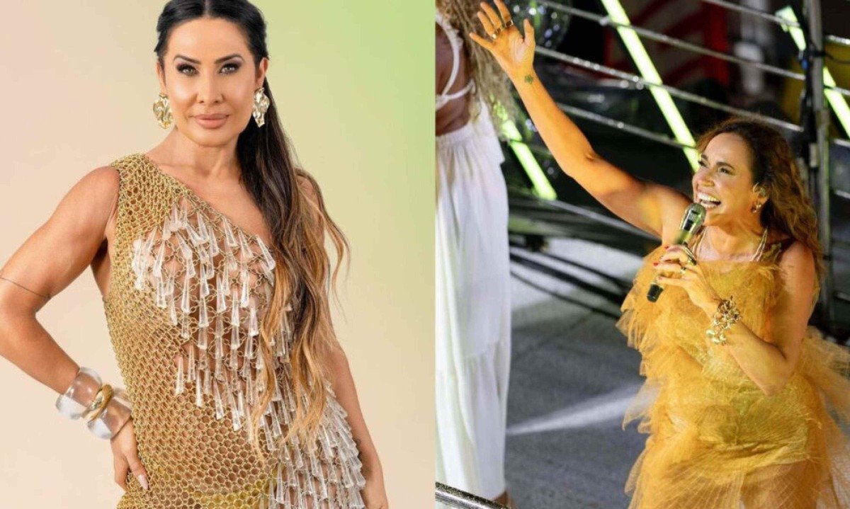 Scheila Carvalho toma as dores do marido e tem atitude inusitada contra Daniela Mercury -  (crédito: Tupi - Pablo Oliveira)
