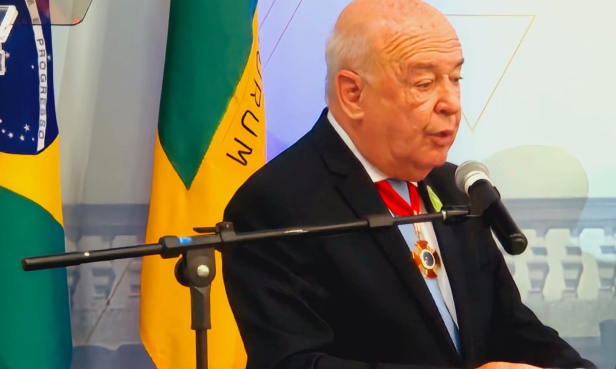 Angelo Oswaldo disse que jeito mineiro de fazer política ficou relegado aos livros de história e criticou o acordo de Mariana -  (crédito: Jair Amaral/EM/DA. Press)