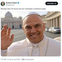 Deputado faz piada com a morte do papa Francisco nas redes sociais - Divulgação/Redes Sociais