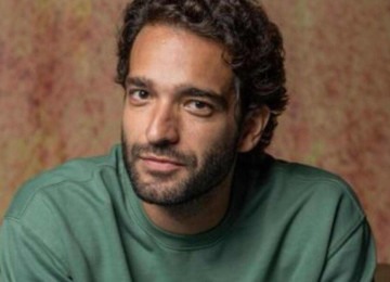 Humberto Carrão evita imprensa e foge de pergunta sobre Cauã Reymond -  (crédito: Tupi - Pablo Oliveira)