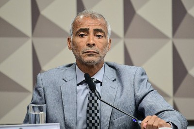 Romário engata namoro com jovem 38 anos mais nova; saiba mais! -  (crédito: Tupi - Pablo Oliveira)