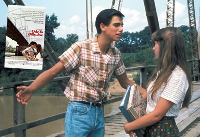  A Ponte do Desejo (1976), de Max Baer Jr - Inspirado na canção “Ode to Billie Joe”, de Bobbie Gentry, narra o suicídio do protagonista Joe sem deixar claro o motivo da busca pela morte. Estrelado por Bobby Benson e Glynnis O'Connor. 