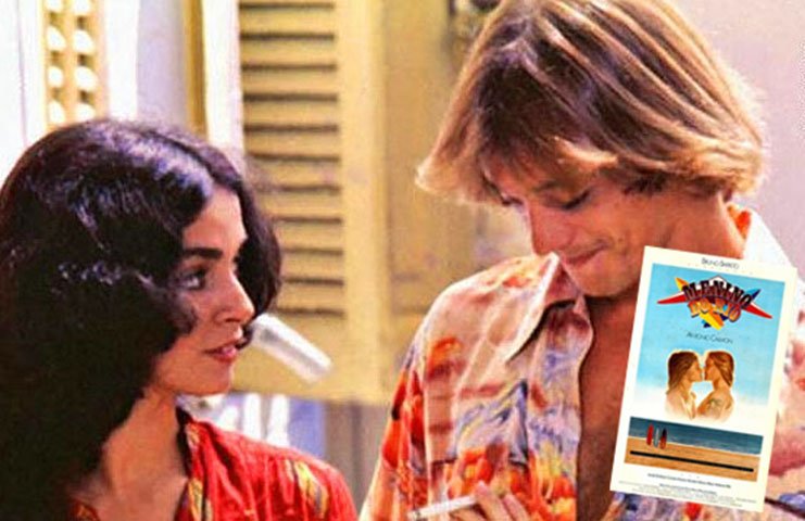 Menino do Rio (1982), de Antônio Calmon - Estrelado por André de Biase, se baseou na canção de Caetano Veloso, gravada por Baby do Brasil (na época Baby Consuelo), trilha da novela "Água Viva" (1980). Música inspirada no surfista José Arthur Machado, o Petit, muso de Ipanema nos anos 1970.