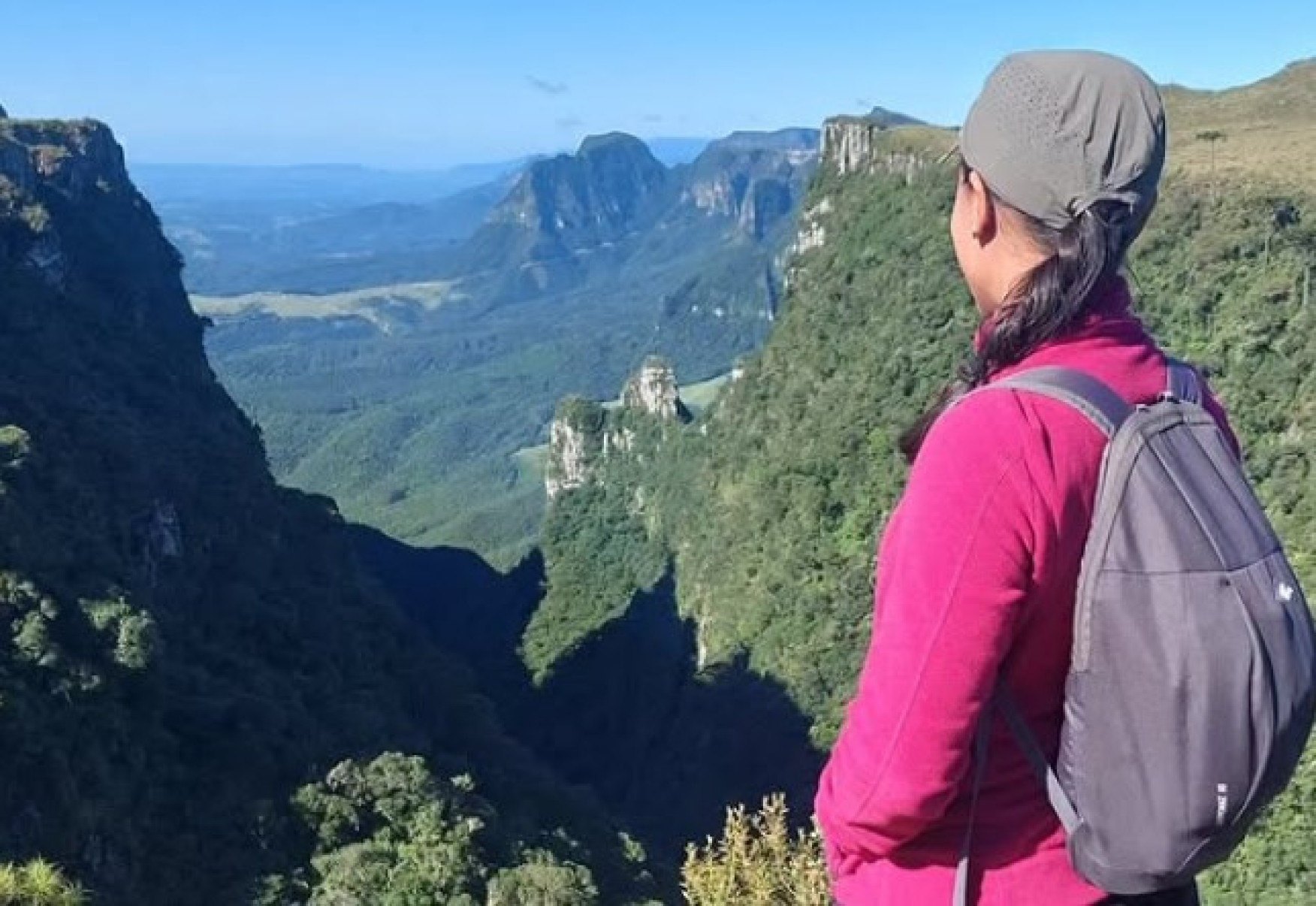 O Cânion Espraiado em Urubici, Santa Catarina