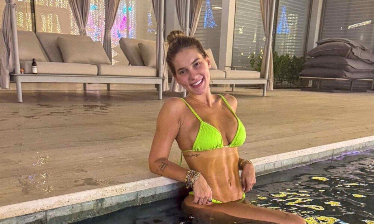 VÃDEO: Hematoma roxo em Virginia Fonseca chama atenÃ§Ã£o; veja! -  (crédito: Tupi - Pablo Oliveira)